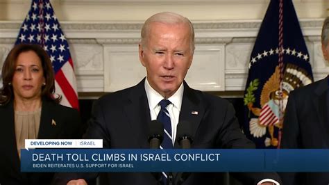 Biden condemns Hamas for ‘unadulterated evil’ in attack on Israel, vows US resolve in backing Israel